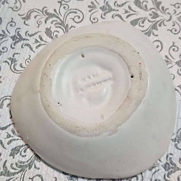 Vintage 80s Farmhouse Shabby 3 Lot Athens USA Soap Bathroom Dish - Picture 12 of 13